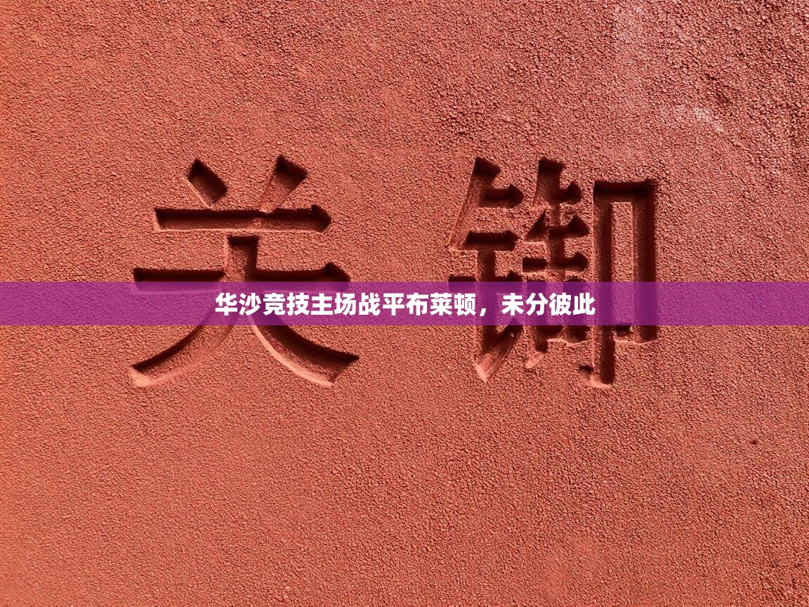 华沙竞技主场战平布莱顿，未分彼此  第2张